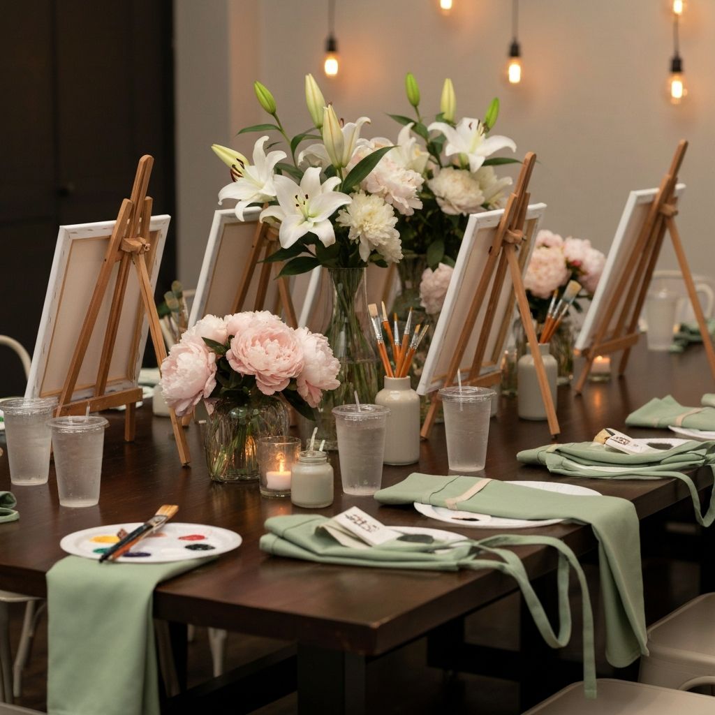 Decoracion de evento artistico